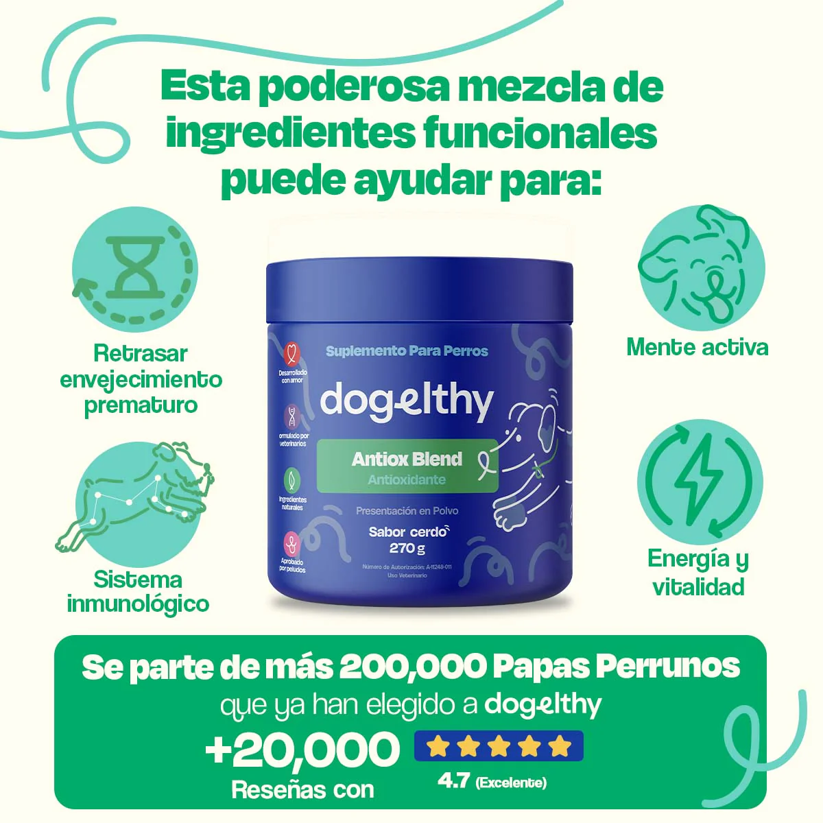 Antioxidante para Perros - Antiox Blend - Image 6