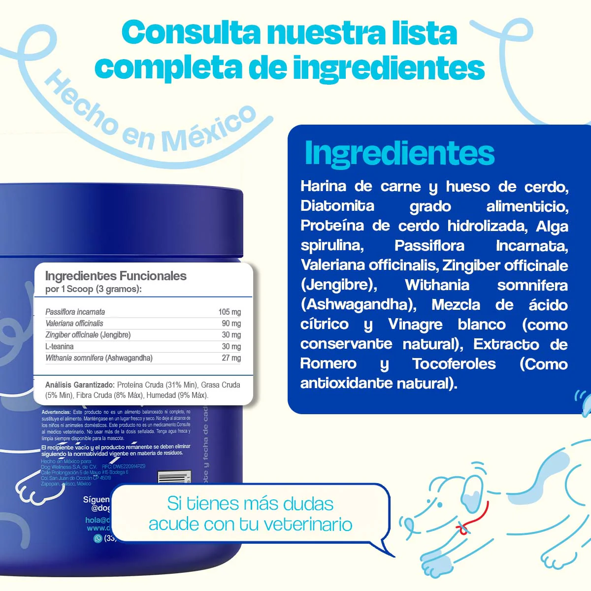 Suplemento Calmante para Perros - Calming Powder - Image 14