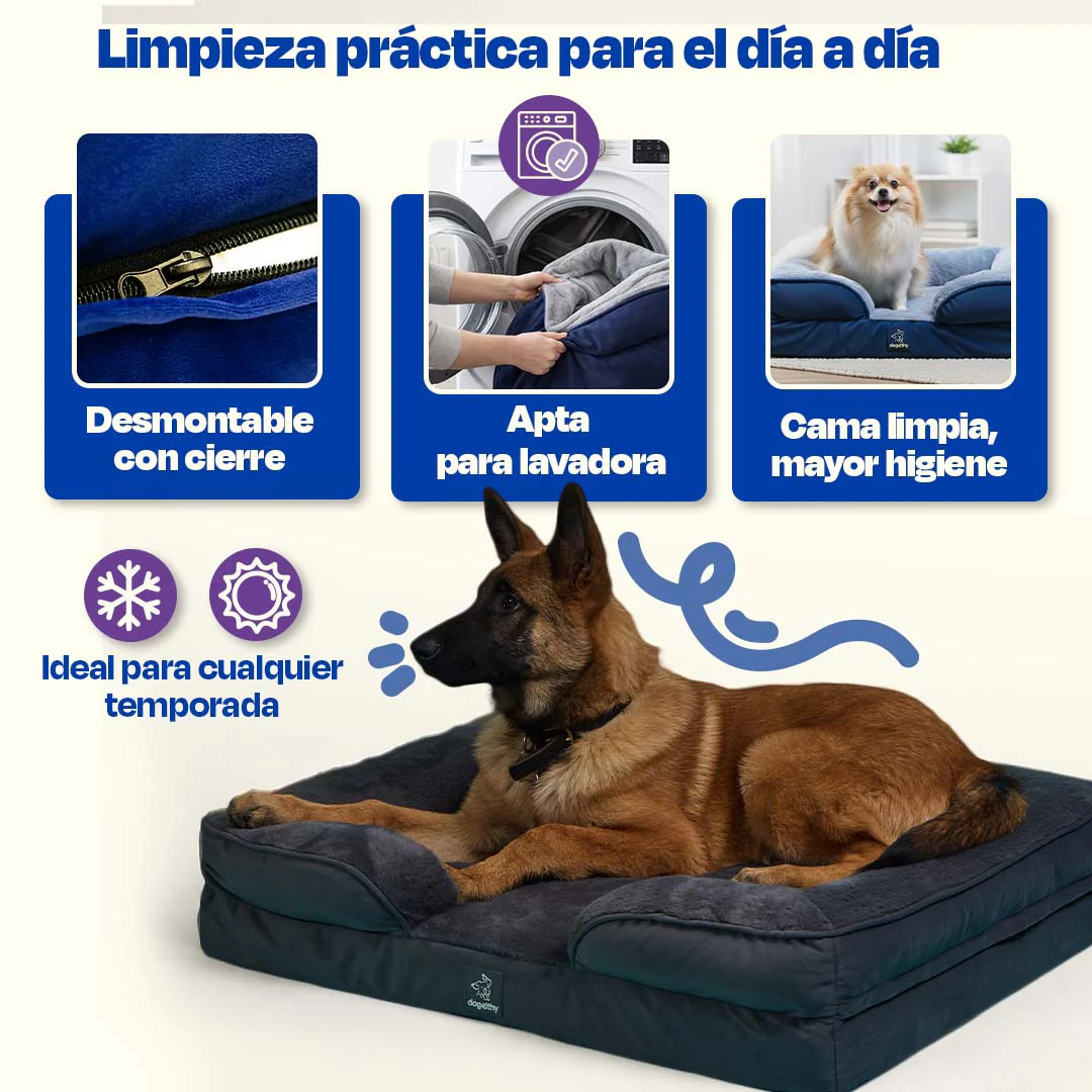 Cama Ortopédica para perros de Memory Foam para la Salud Articular - Image 13