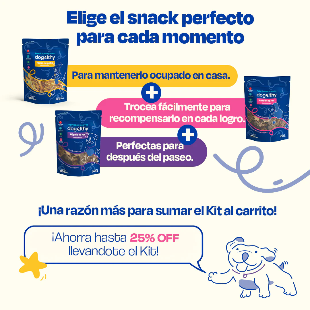 Kit de 3 Premios Deshidratados para Perros de Razas Pequeñas - Image 4
