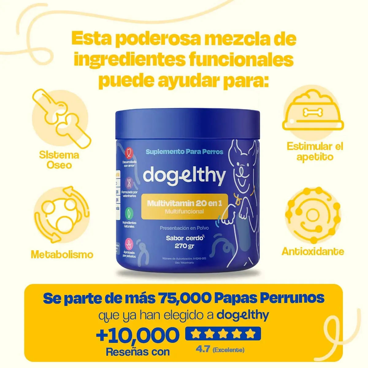 Multivitaminico para Perro - Multivitamin 20 en 1 - Image 6
