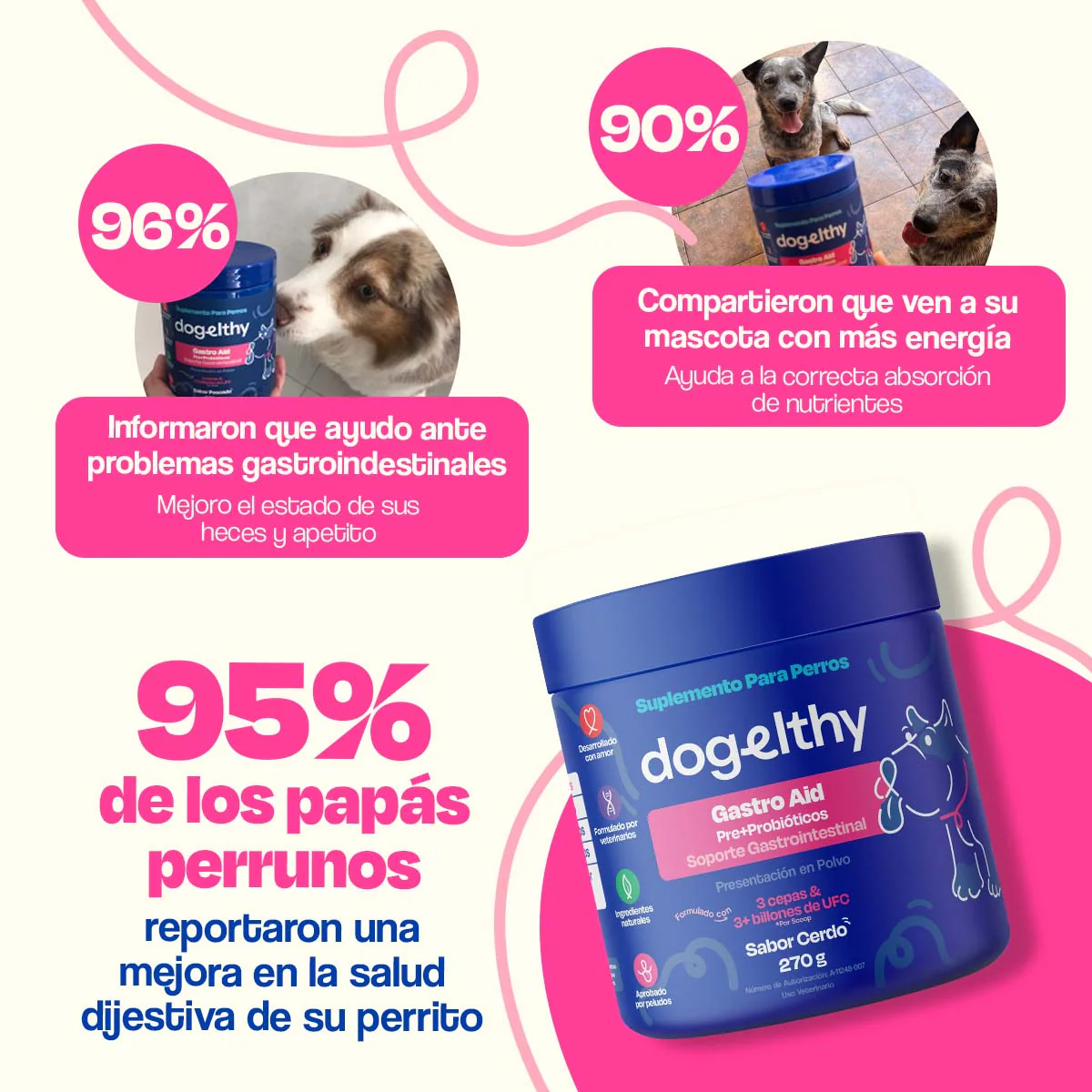 Probióticos para Perros - Gastro Aid - Image 13