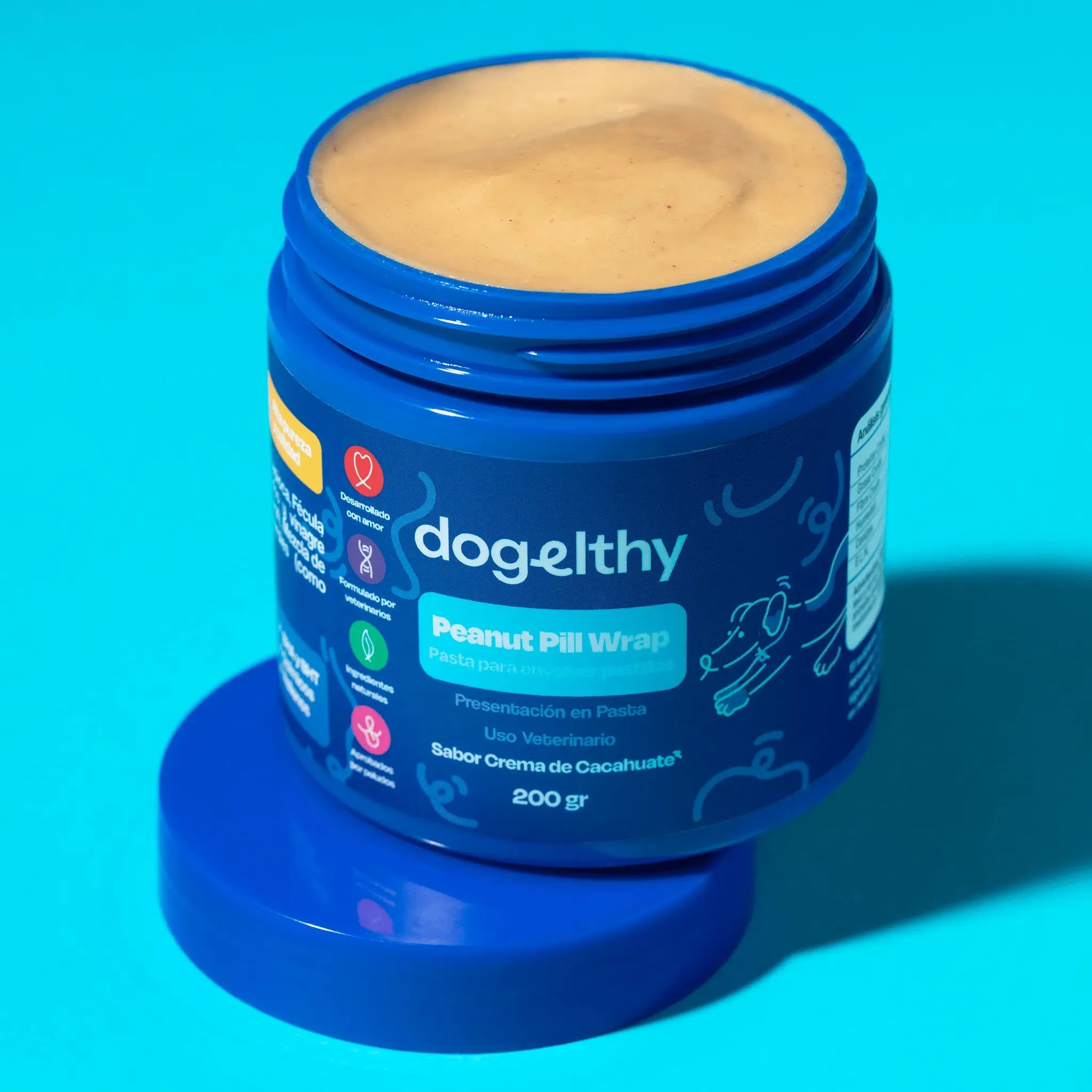 Recubrimiento de Pastillas para Perros Sabor Crema de Cacahuate - Pill Wrap - Image 8