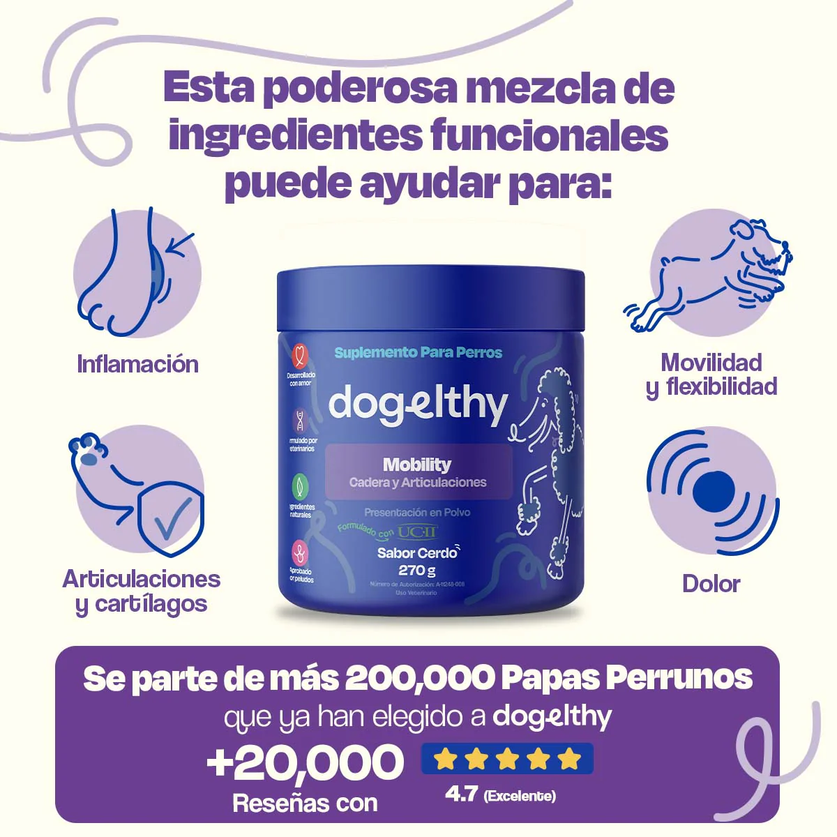 Suplemento para Articulaciones de Perros - Mobility - Image 14